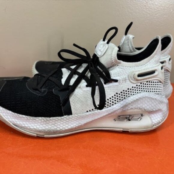 Under Armour Curry 6 " Working On Excellence "# 3022893-101 (Rare) Size 6 Youth - Picture 2 of 7